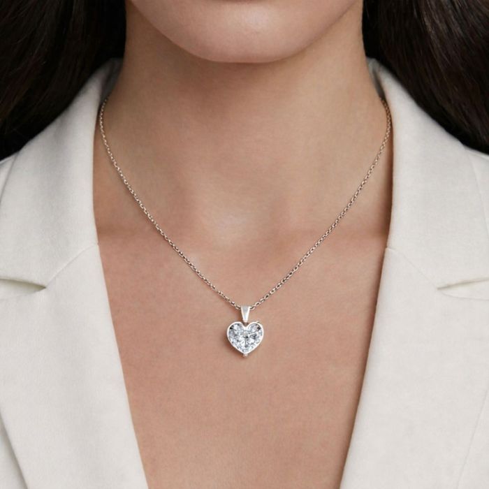 Bezel Set Solitaire Pendant