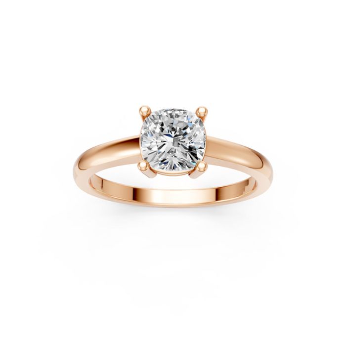4 Prong Solitaire Ring