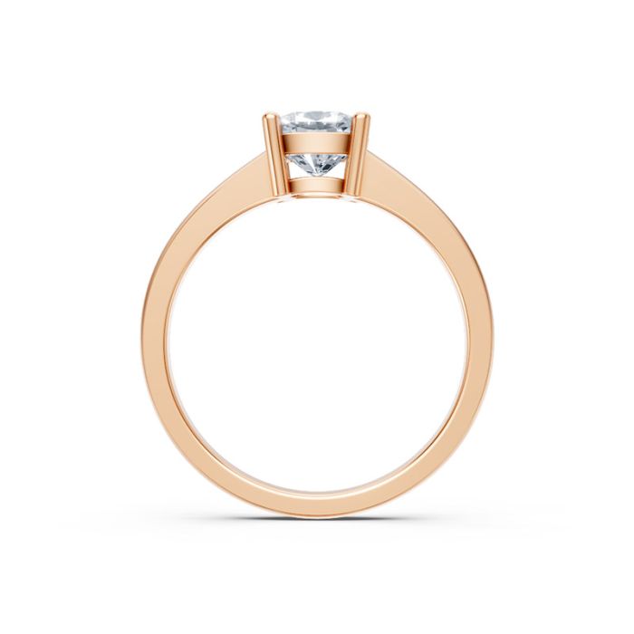 4 Prong Solitaire Ring
