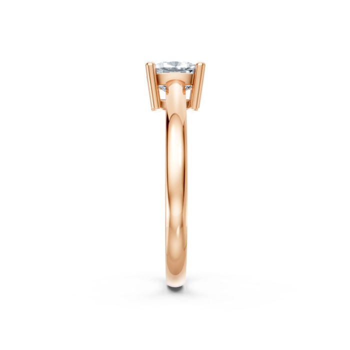 4 Prong Solitaire Ring