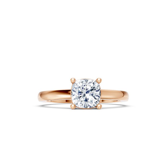 4 Prong Solitaire Ring