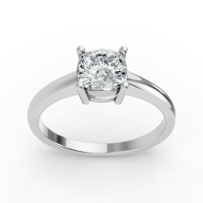 4 Prong Solitaire Ring