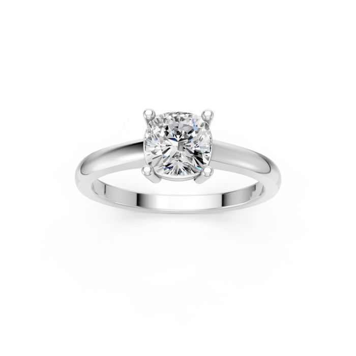 4 Prong Solitaire Ring