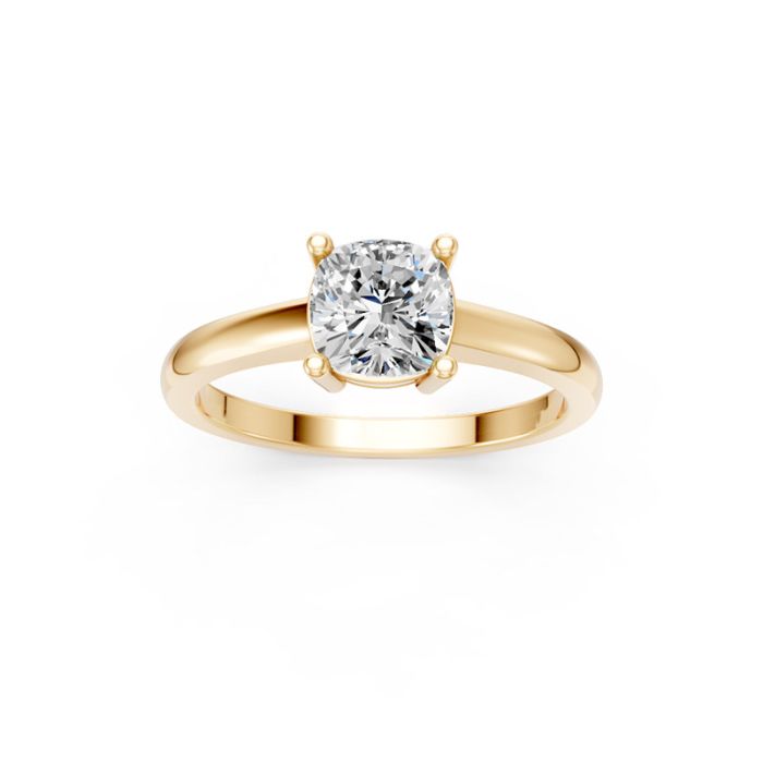 4 Prong Solitaire Ring