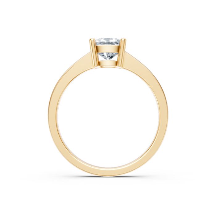 4 Prong Solitaire Ring