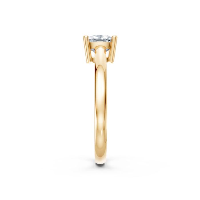 4 Prong Solitaire Ring