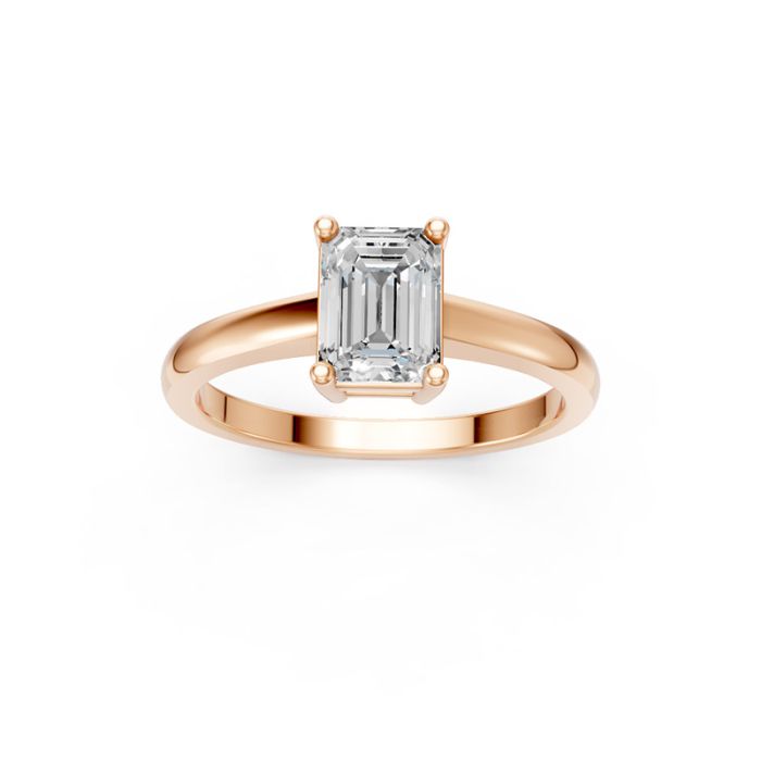4 Prong Solitaire Ring