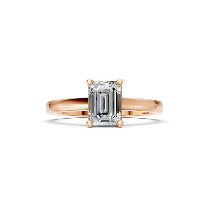 4 Prong Solitaire Ring