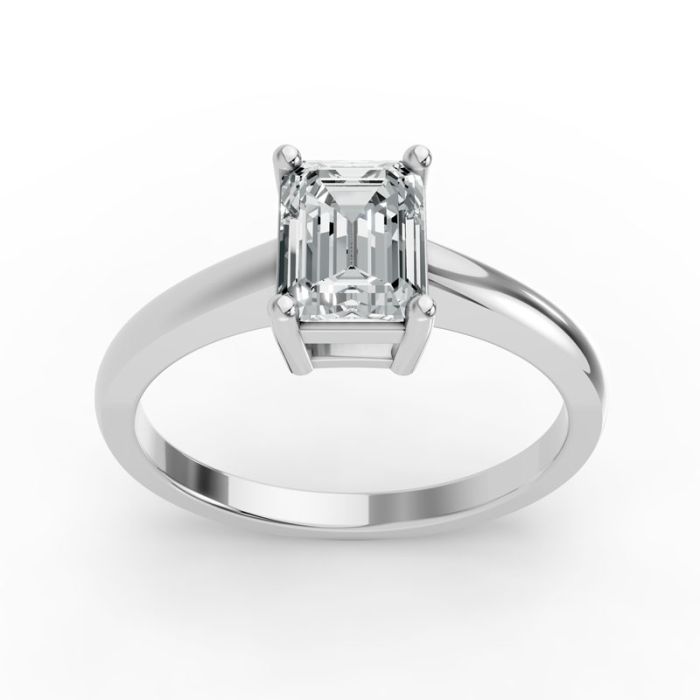 4 Prong Solitaire Ring