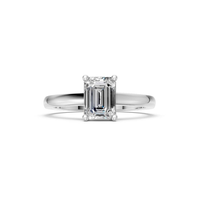 4 Prong Solitaire Ring
