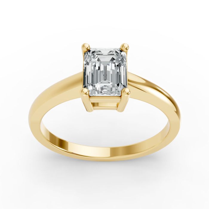 4 Prong Solitaire Ring