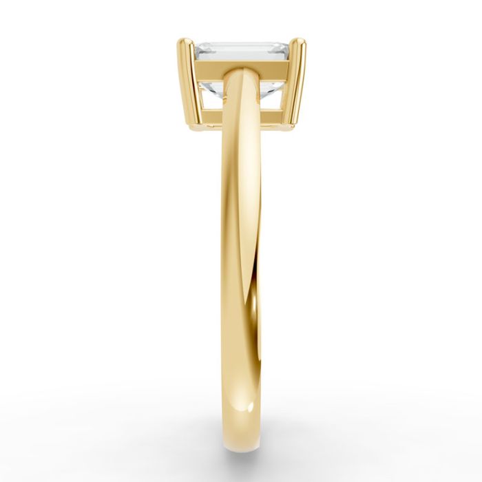 4 Prong Solitaire Ring