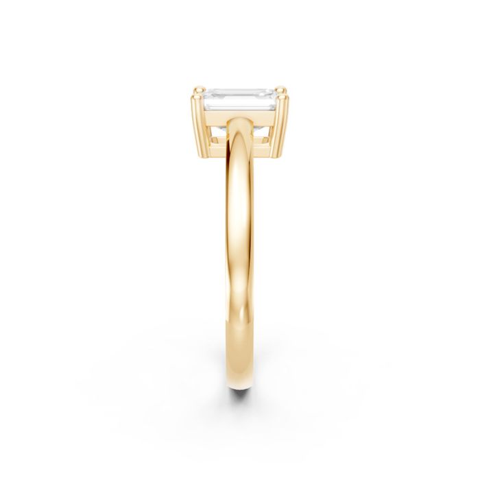 4 Prong Solitaire Ring