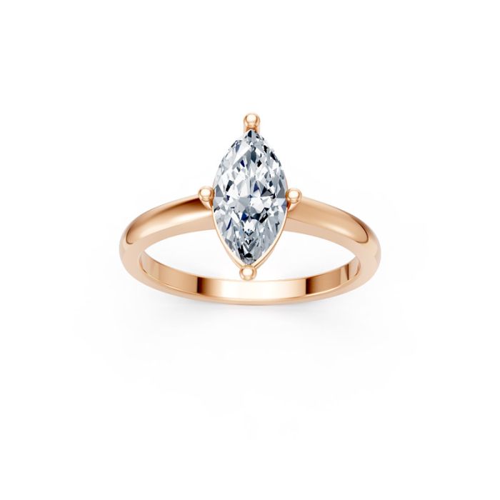 4 Prong Solitaire Ring
