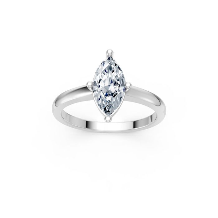 4 Prong Solitaire Ring