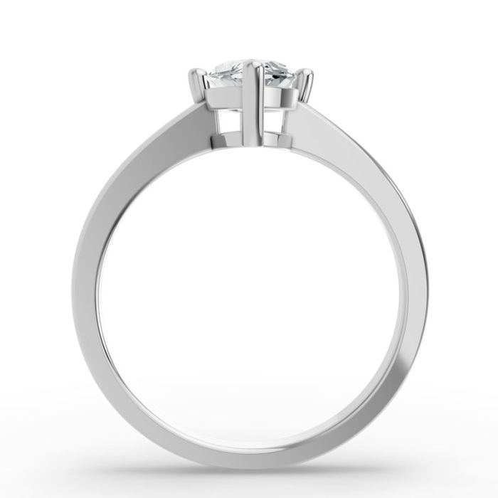 4 Prong Solitaire Ring