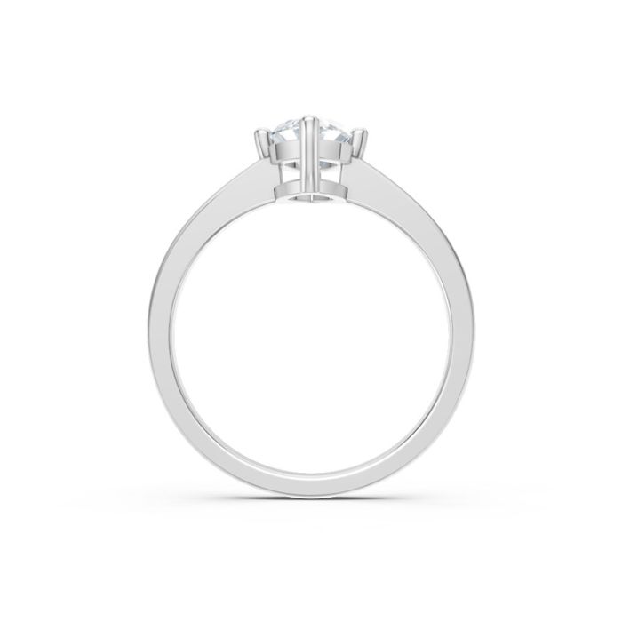 4 Prong Solitaire Ring