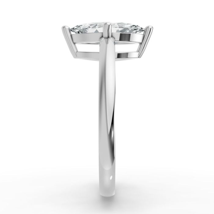 4 Prong Solitaire Ring