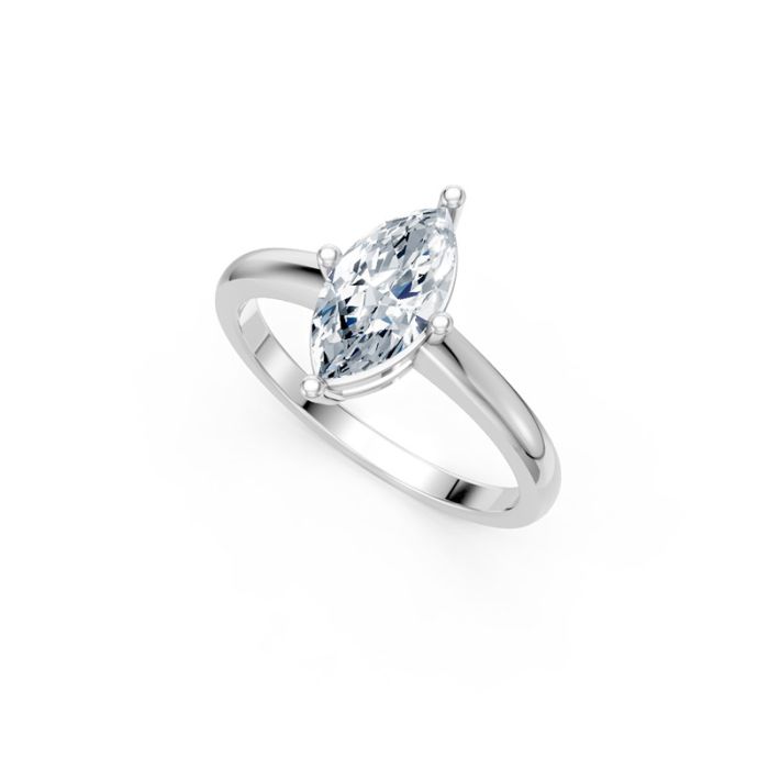 4 Prong Solitaire Ring