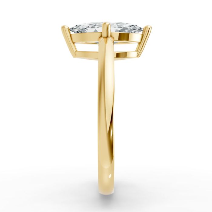 4 Prong Solitaire Ring