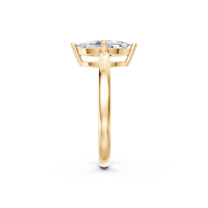 4 Prong Solitaire Ring