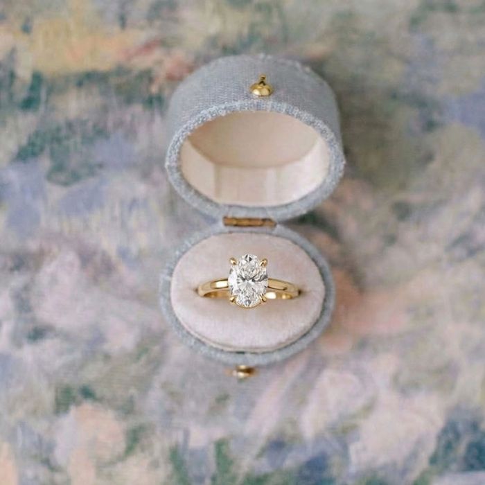 4 Prong Solitaire Ring