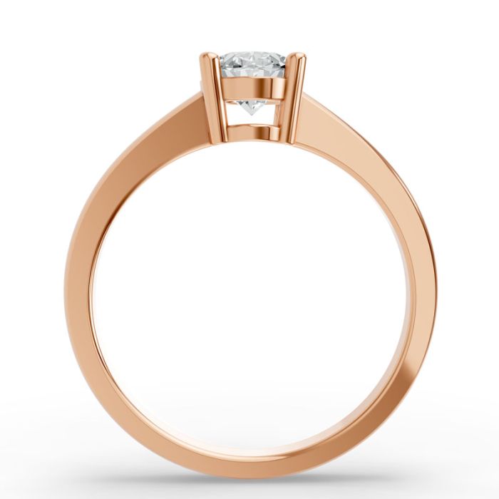 4 Prong Solitaire Ring