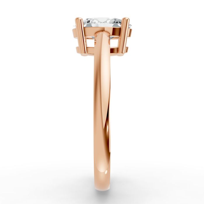 4 Prong Solitaire Ring