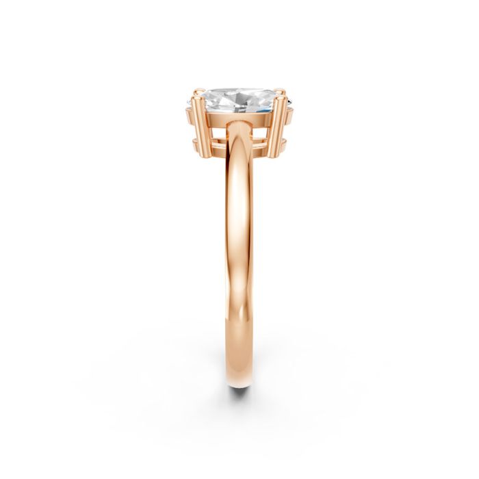 4 Prong Solitaire Ring