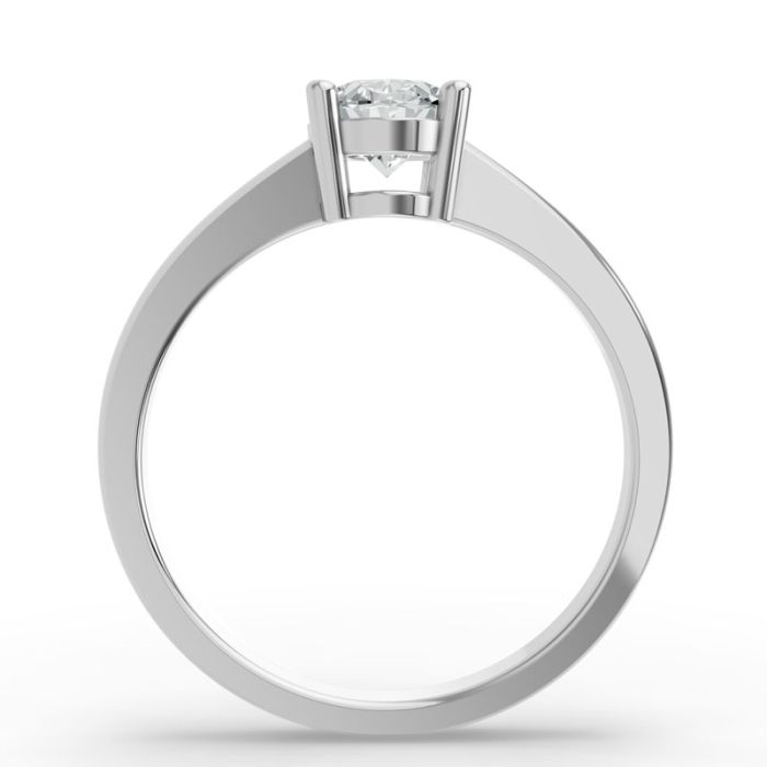 4 Prong Solitaire Ring