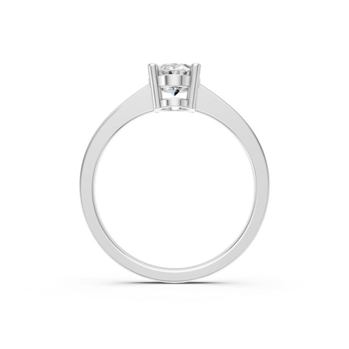4 Prong Solitaire Ring
