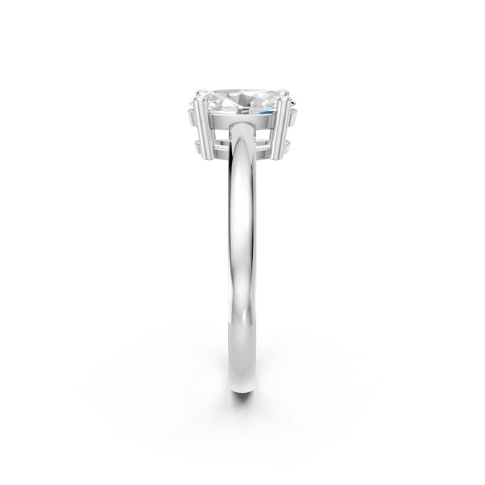 4 Prong Solitaire Ring
