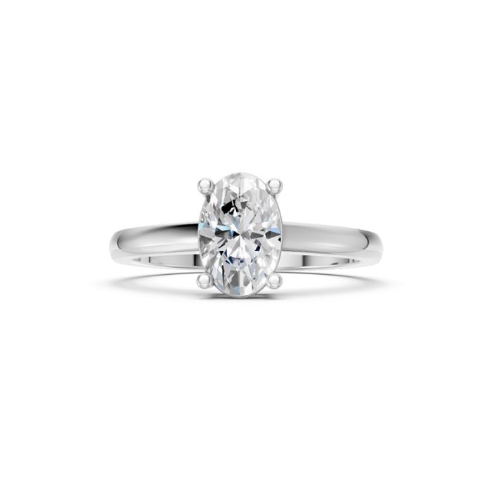 4 Prong Solitaire Ring