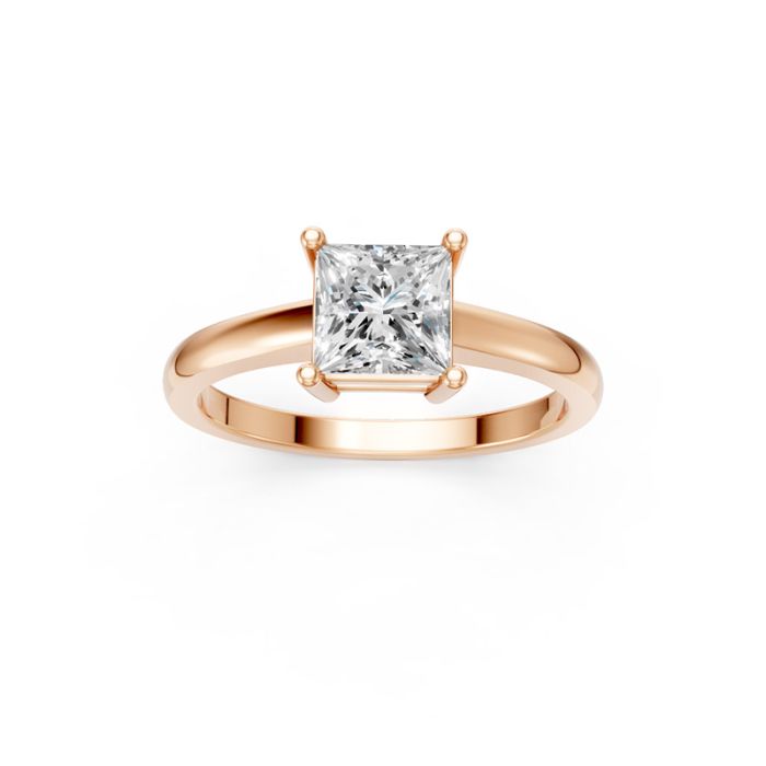 4 Prong Solitaire Ring