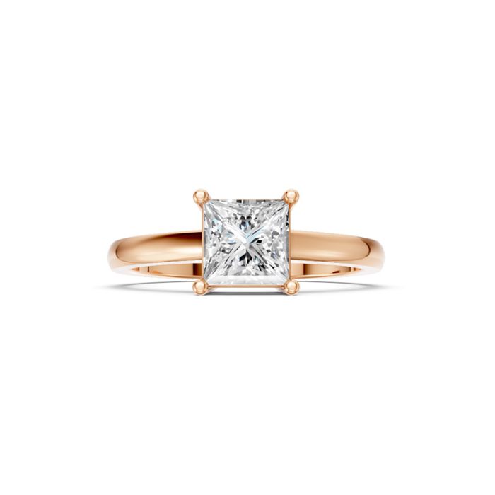 4 Prong Solitaire Ring