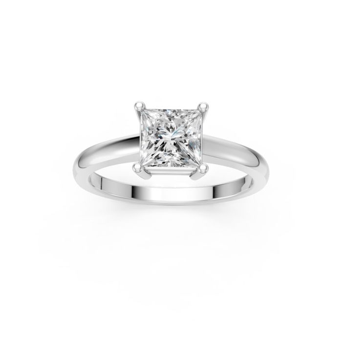 4 Prong Solitaire Ring