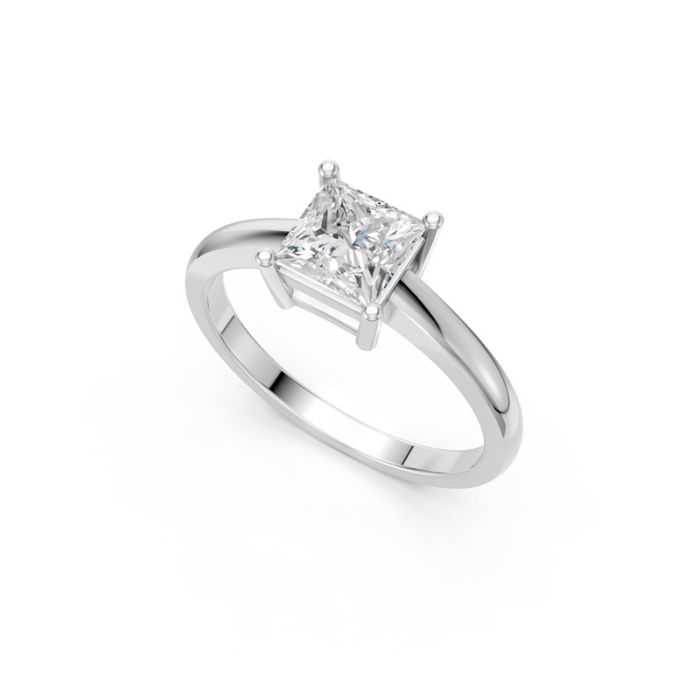 4 Prong Solitaire Ring