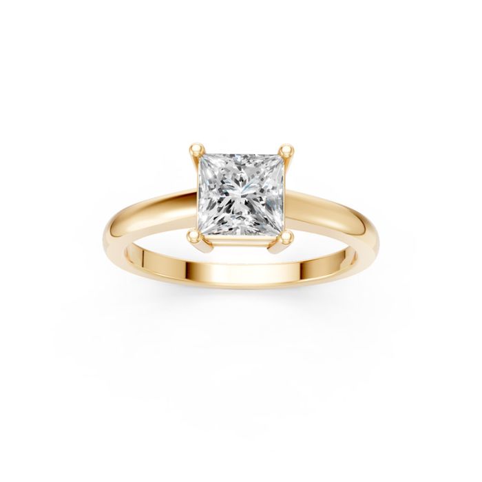 4 Prong Solitaire Ring