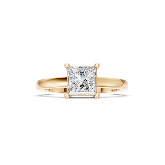 4 Prong Solitaire Ring
