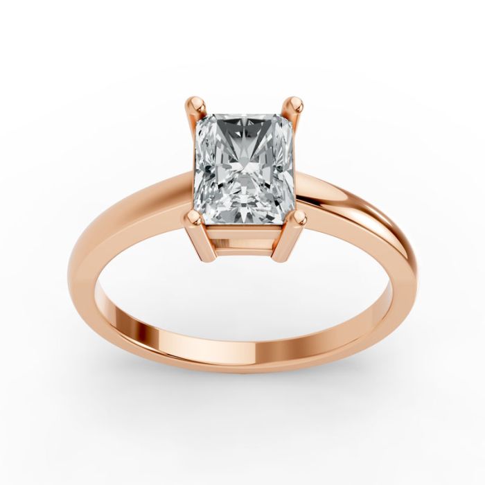 4 Prong Solitaire Ring