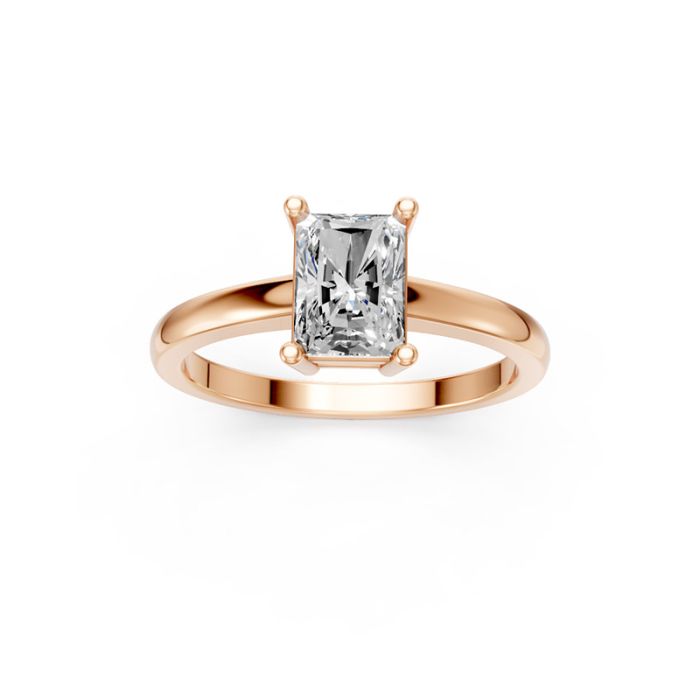 4 Prong Solitaire Ring