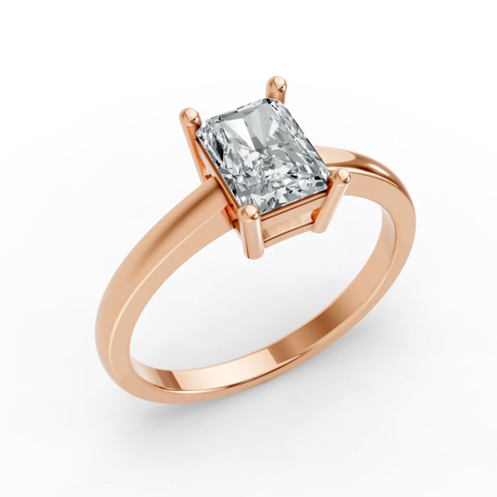 4 Prong Solitaire Ring