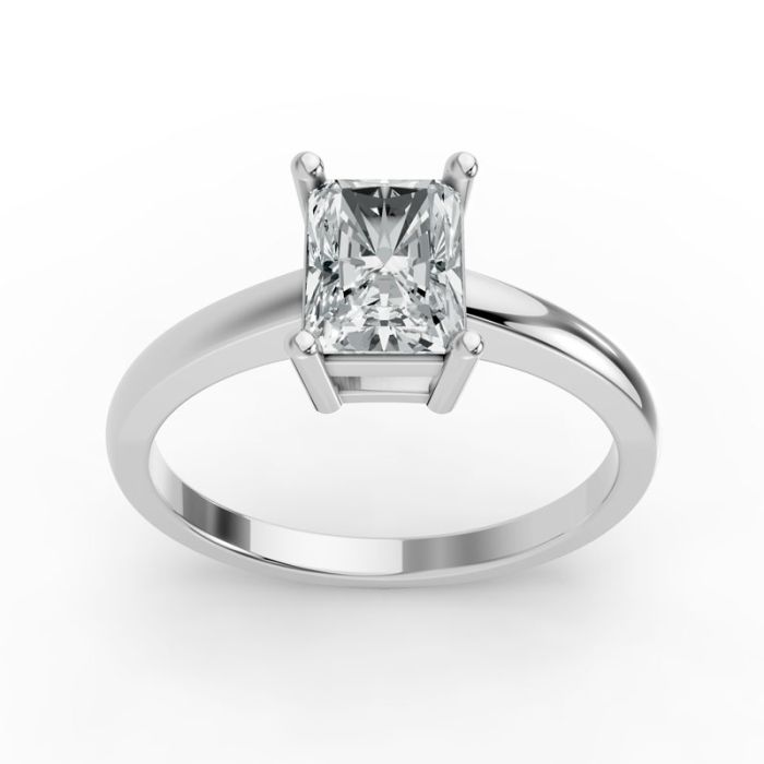 4 Prong Solitaire Ring