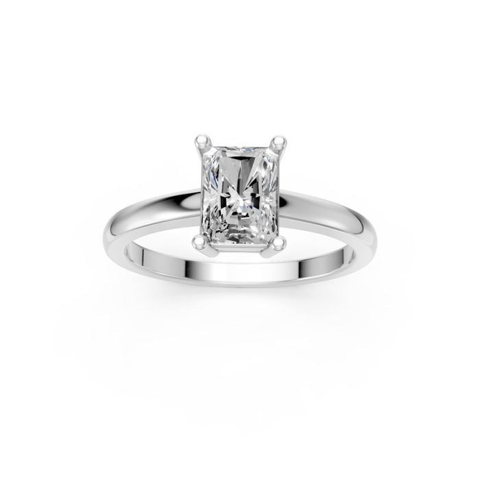 4 Prong Solitaire Ring