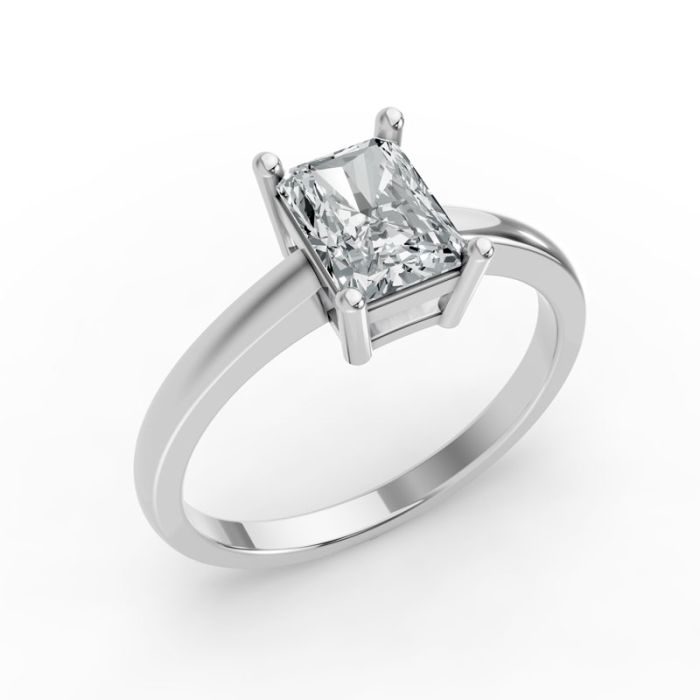 4 Prong Solitaire Ring