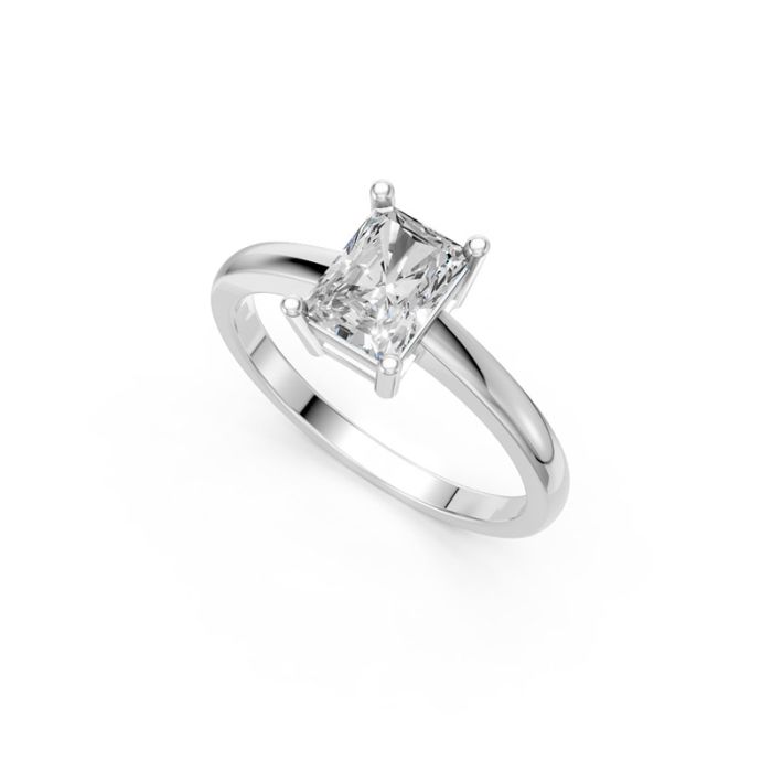 4 Prong Solitaire Ring
