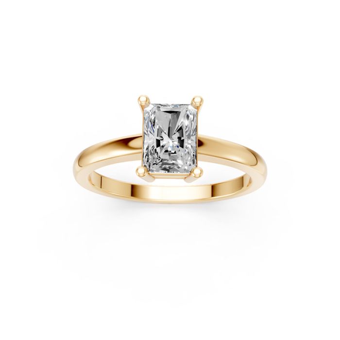 4 Prong Solitaire Ring