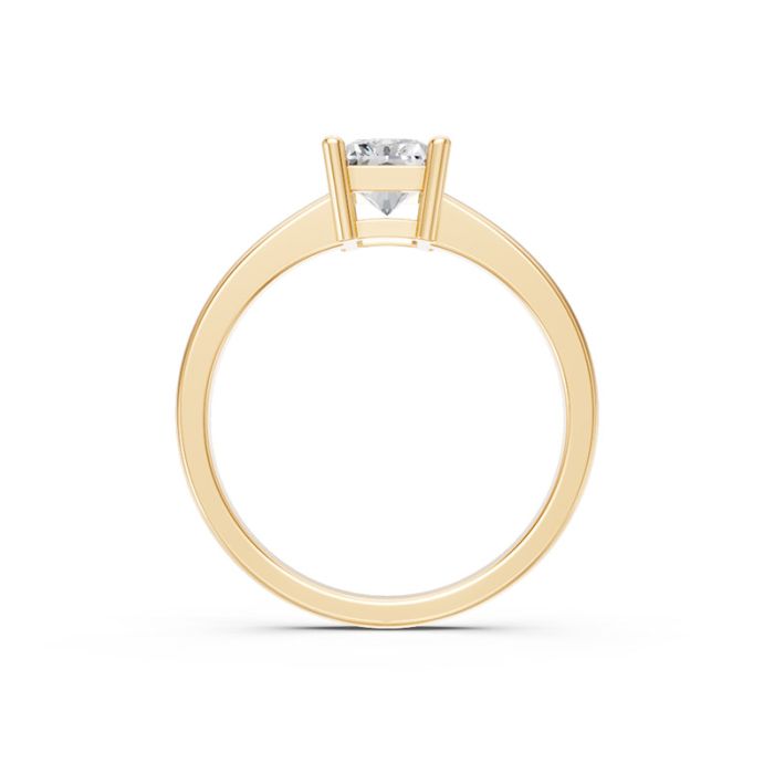 4 Prong Solitaire Ring