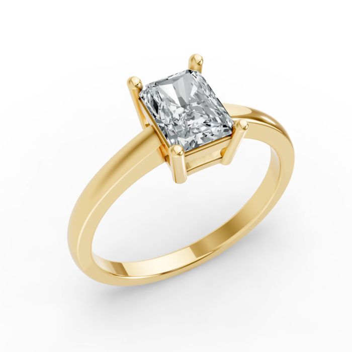4 Prong Solitaire Ring