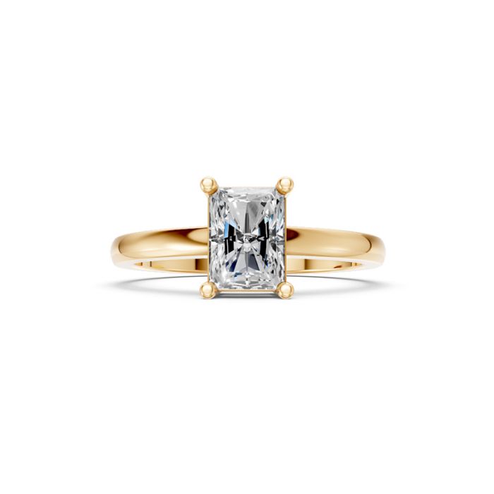 4 Prong Solitaire Ring